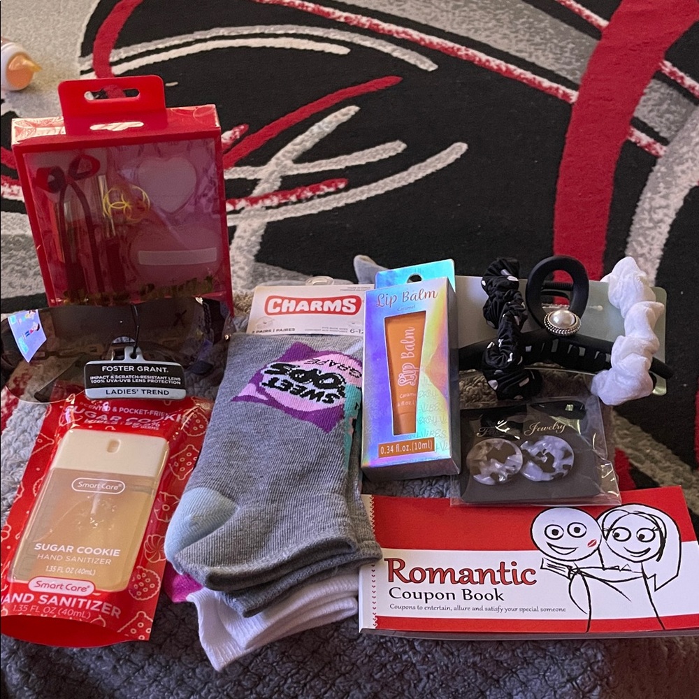 Low Start Beauty Gift set / Sunglasses/ Romantic Coupon Book! ❤️